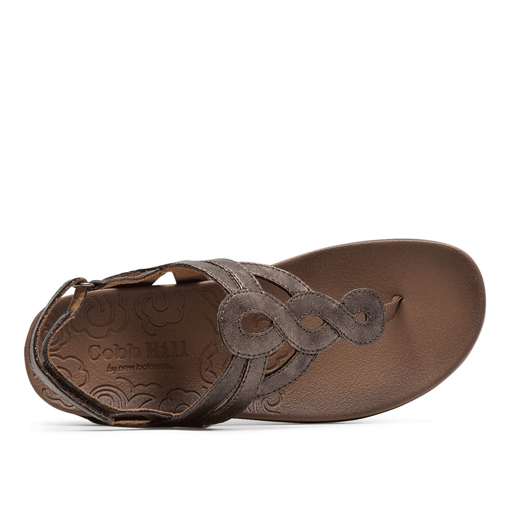 Sandalias Rockport Mujer Mexico - Ramona Marrom Oscuro - HXSCY2631